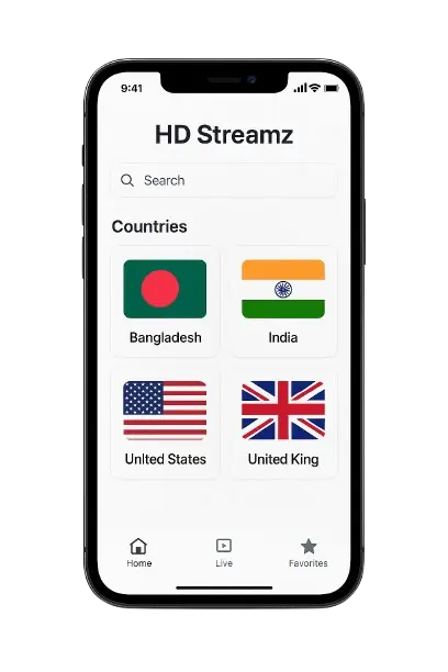 HD Streamz Mockup